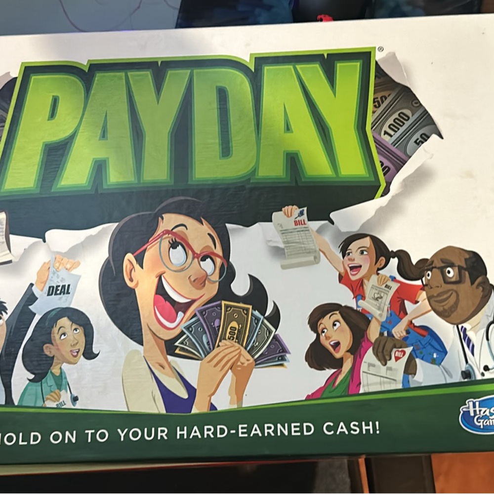 Monopoly: brand new, never played
Payday: played once
Scene it: used
$25 each